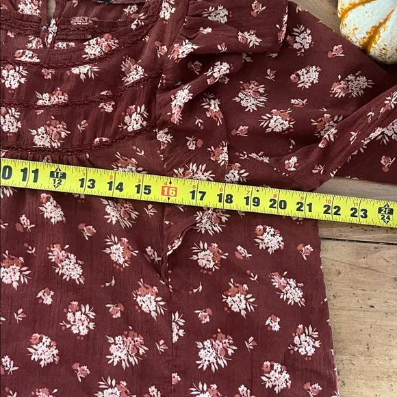 Madewell Ruffle top Homestead Bouquet size M - Picture 13 of 14